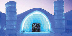 Шведская Лапландия приглашает в крупнейший ледяной отель!